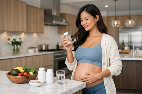 Cómo escoger vitaminas prenatales completas