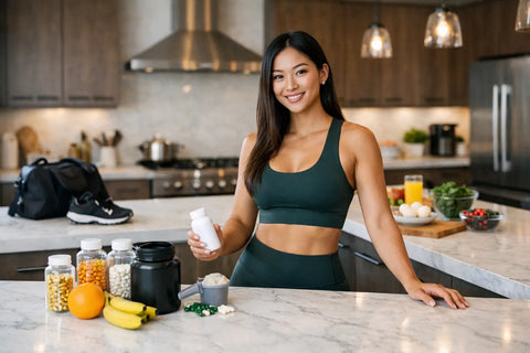 Vitaminas para hombres deportistas que entrenan