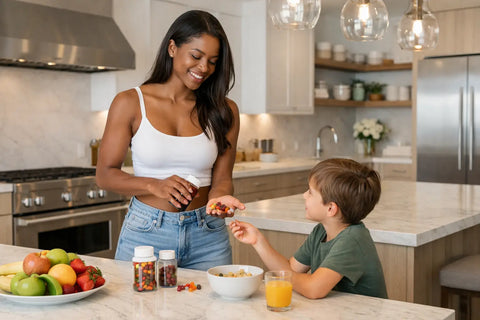 ¿Pueden los niños tomar multivitaminas a diario?