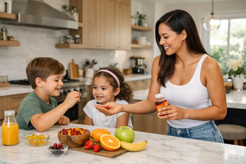 Cómo elegir vitaminas infantiles naturales