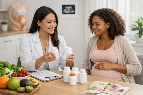 Suplementos para embarazo saludables: cómo elegir