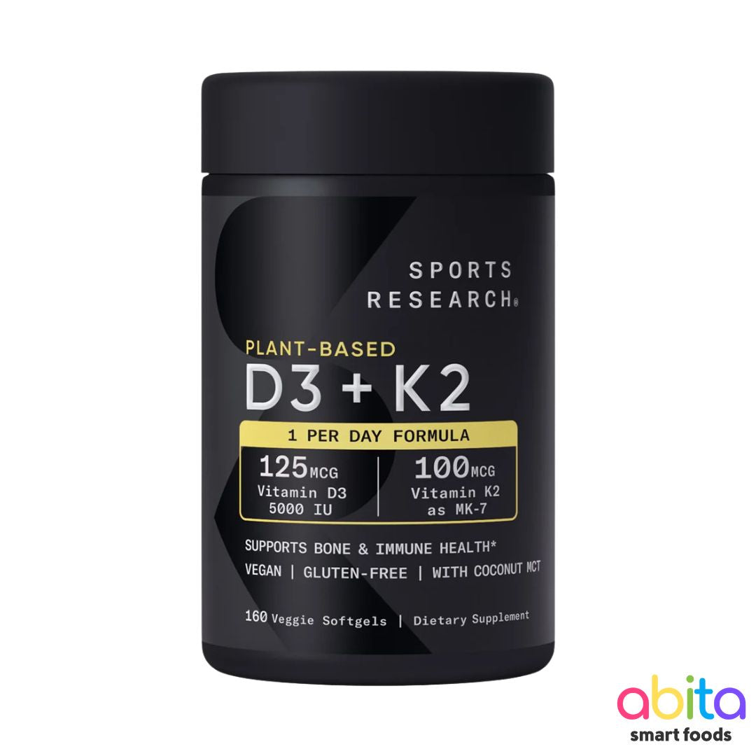 Sports Research Vitamin D3 + K2 – ABITA Smart Foods