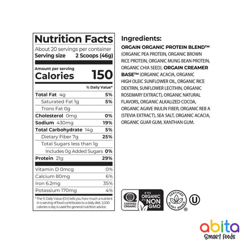 Orgain Organic Protein Powder