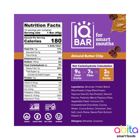 IQBAR  Plant Protein Bars