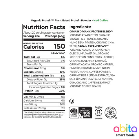 Orgain Organic Protein Powder