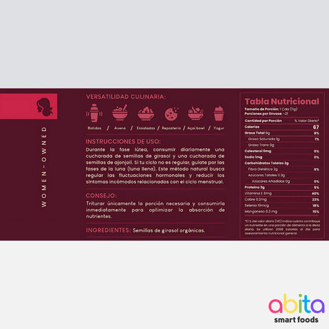 Abita Smart Foods Audrey Style Premium Seed Cycle