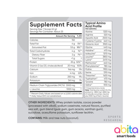 Sports Research Whey Protein