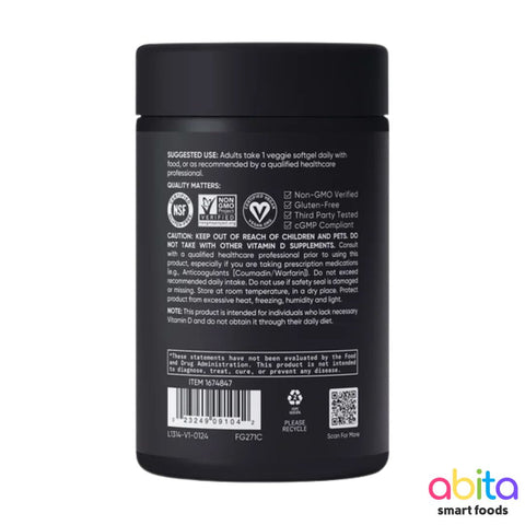 Sports Research Vitamin D3 + K2