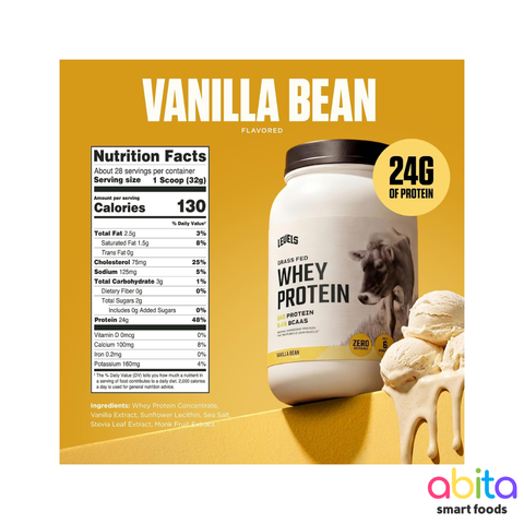 Levels Grass Fed Whey Protein