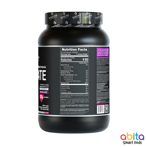 Sascha Fitness Whey Hydrolyzed Protein Isolate