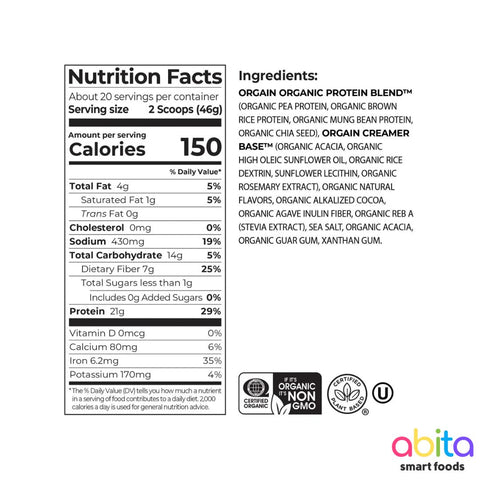 Orgain Organic Protein Powder