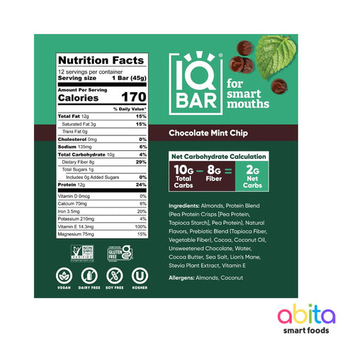 IQBAR  Plant Protein Bars