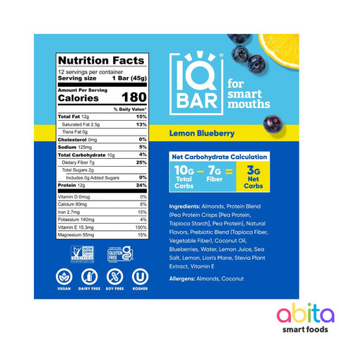 IQBAR  Plant Protein Bars