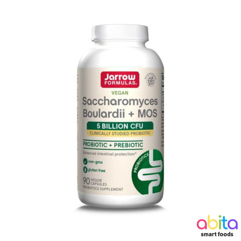 Jarrow Saccharomyces Probiotic Boulardii + MOS