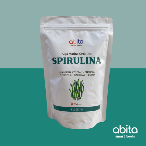 Abita Smart Foods Organic Spirulina Green
