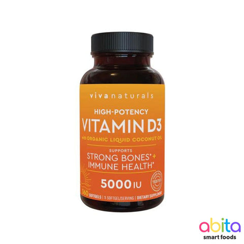 Viva Naturals  High-Potency Vitamin D3