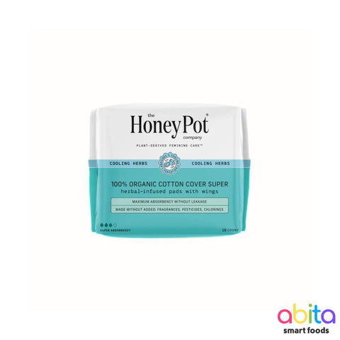 The Honey Pot Company Organic Cotton Cover Super Pads