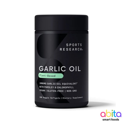Sports Research Garlic Oil (Plant-Based)