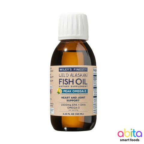 Wiley's Finest Fish Oil Peak Omega-3