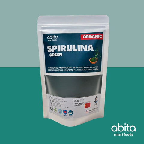 Abita Smart Foods Organic Spirulina Green