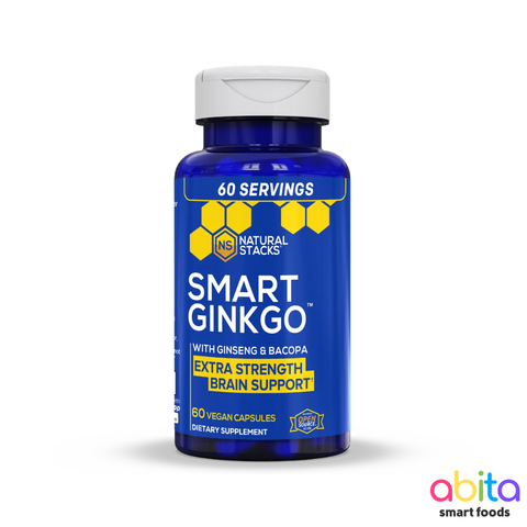 Natural Stacks Smart Ginkgo With Ginseng & Bacopa