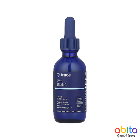 Trace Minerals Ionic D3 + K2