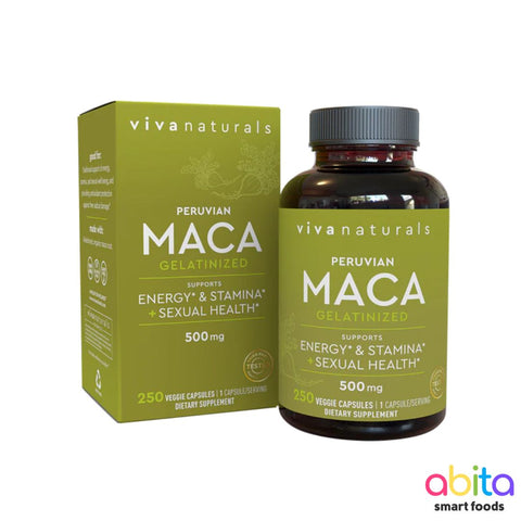Viva Naturals Maca Peruvian Gelatinized