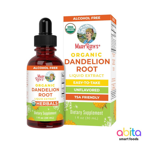Mary Roots Liquid Mary Ruth's Organic Dandelion Root Liquid Extract – ABITA Smart Foods