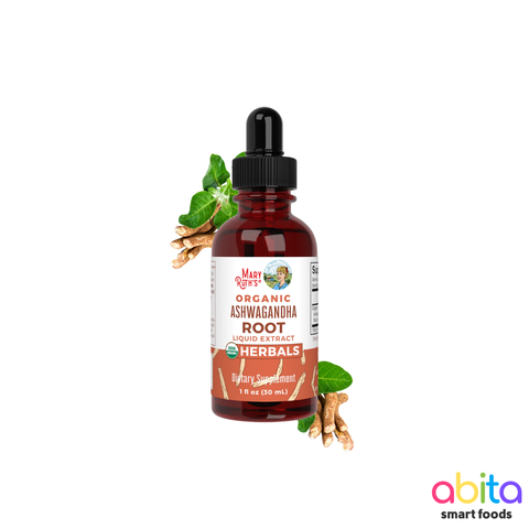 Mary Roots Liquid Mary Ruth's Ashwagandha Root Liquid Extract – ABITA Smart Foods