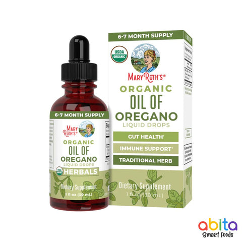 Abita Smart Foods Mary Ruths Organic Oil of Oregano 1fl oz bottle