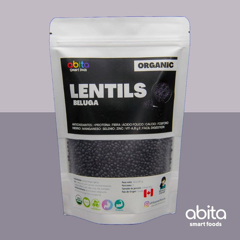 Abita Smart Foods Organics Lentils Beluga