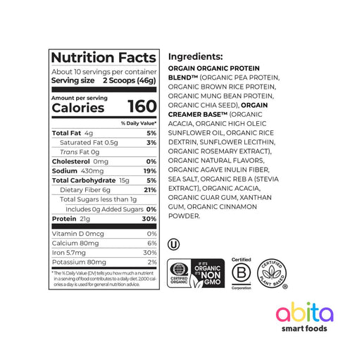 Orgain Organic Protein Powder