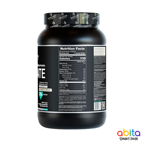 Sascha Fitness Whey Hydrolyzed Protein Isolate