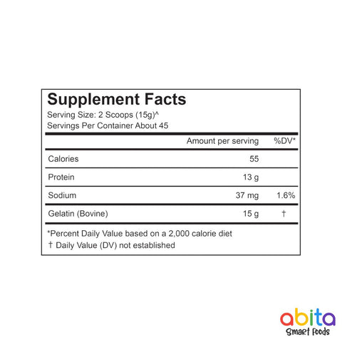 Zen Principles Beef Gelatin Powder