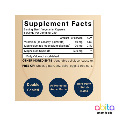 Naturebell Pure Magnesium Glycinate (Glicinato)