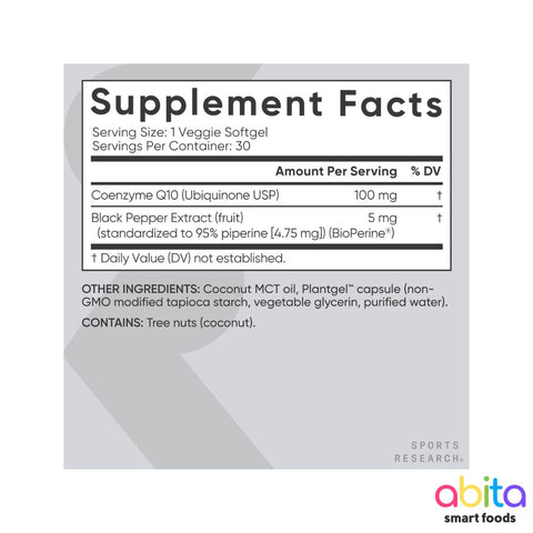 Sports Research COQ10 (USP Grade)