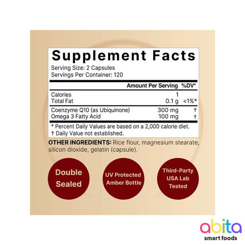 Naturebell CoQ10 + Omega-3