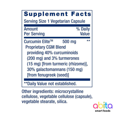 Life Extension Curcumin Elite Turmeric Extract