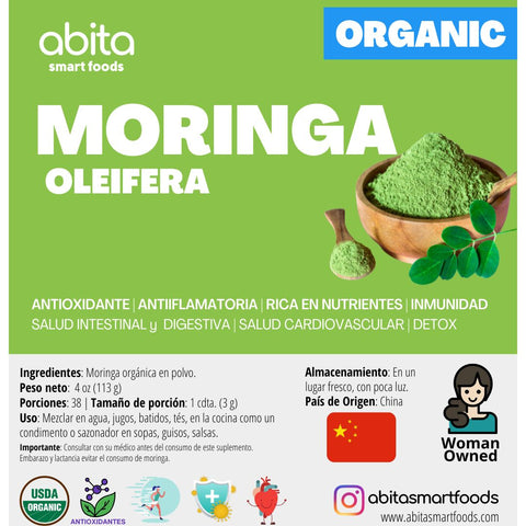 Abita Smart Foods Organic Moringa