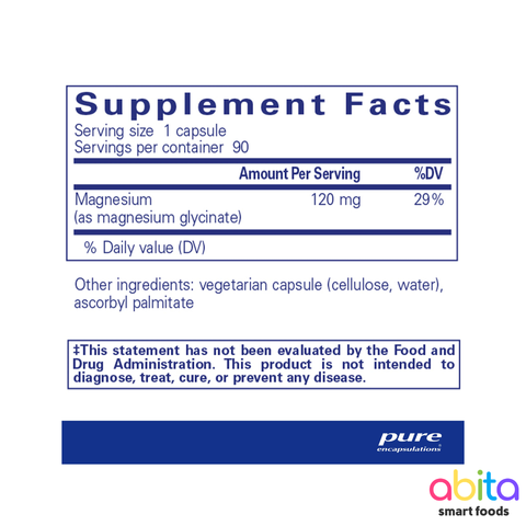 Pure Encapsulations Magnesium Glycinate