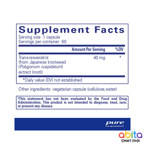 Pure Encapsulations Resveratrol