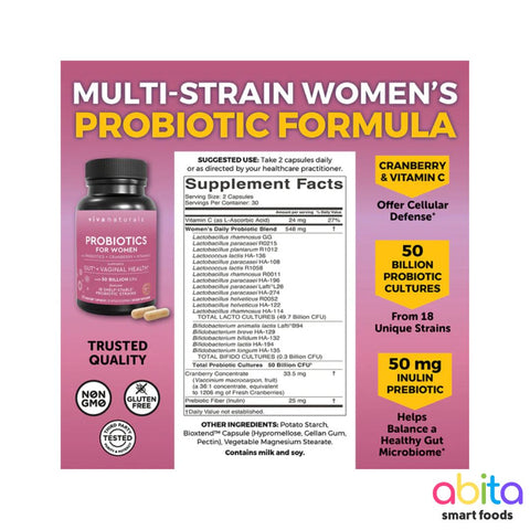Viva Naturals Probiotics For Women