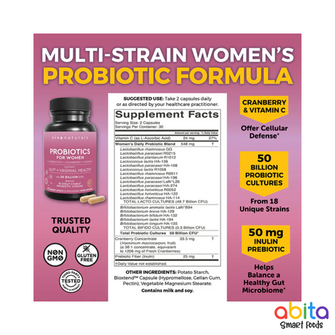 Viva Naturals Probiotics For Women