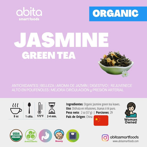 Abita Smart Foods Organic Jasmine Green Tea
