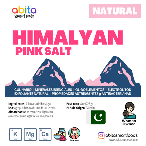 Abita Smart Foods Natural Himalyan Pink Salt