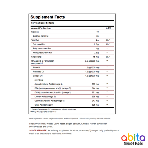 Solgar Omega 3-6-9