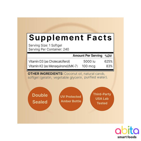 Naturebell Vitamin D3 + K2