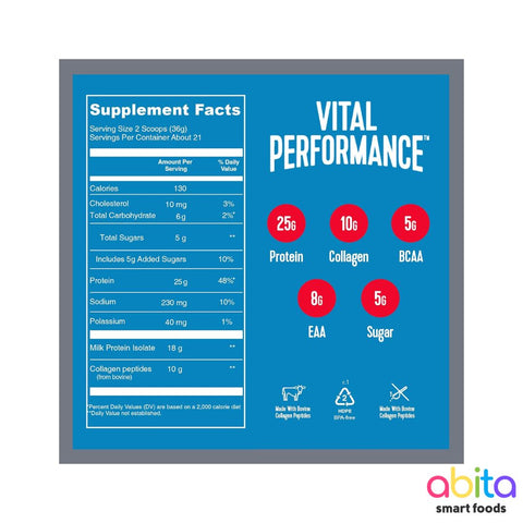 Vital Proteins Vital Performance Whey Protein + Collagen