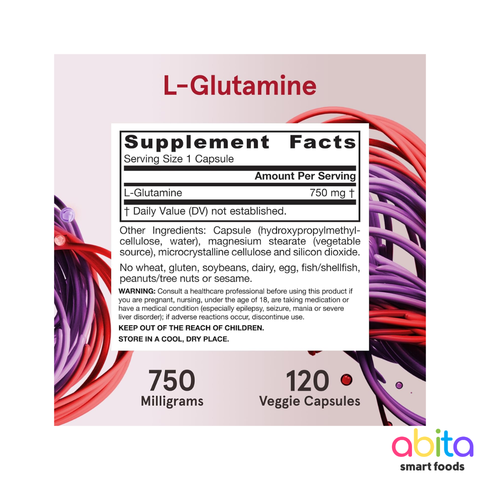 Jarrow Formulas Vegan L-Glutamine