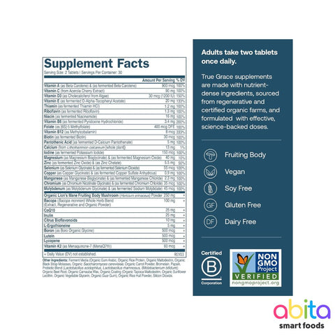 True Grace Daily Men's Multivitamin 50+